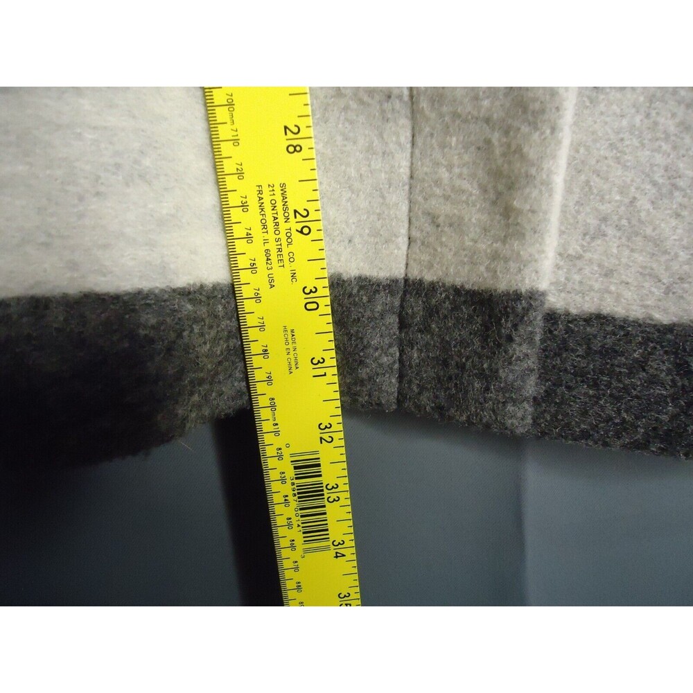 Talbots Color Block Wool Blend Longline Cardigan … - image 8